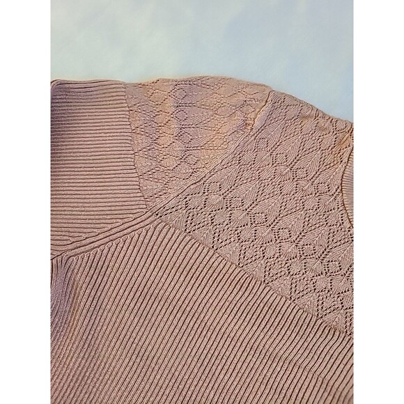 LEE Wrangler Retro Womens  Brown Long Sleeve  Pullover Sweater Size L - Picture 3 of 8